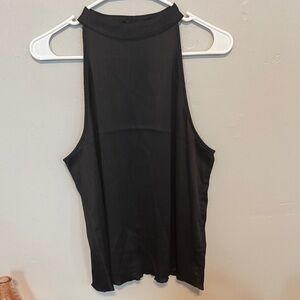 Black Business Halter Top